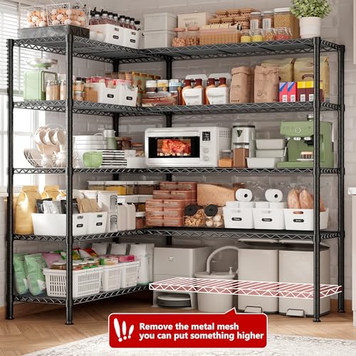 70" W Storage Shelves