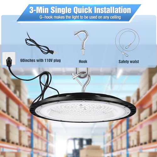 200W UFO Led High Bay Light Fixture