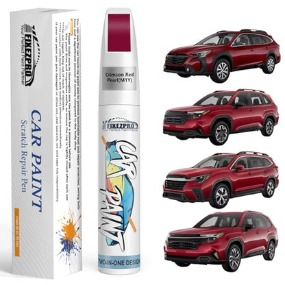 M1Y Crimson Red Pearl Touch Up Paint for Subaru