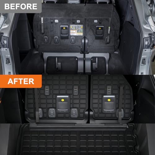 Cargo Mat with Backrest Protection for 2021