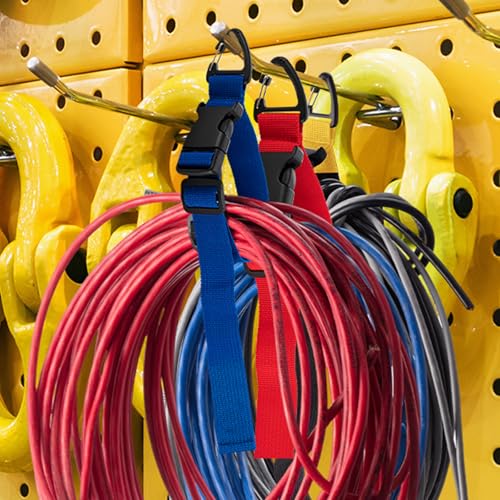 12 Pack Adjustable Extension Cord Holder Straps (12 Count)