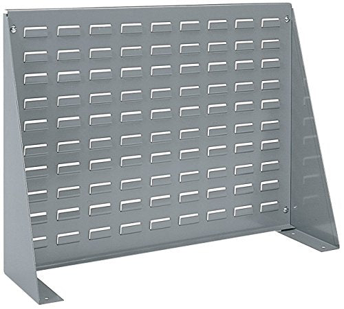 98600 Heavy Duty Steel Louvered Panel Standing Work Bench Storage Rack Garage Organizer for Mounting AkroBin Storage Bins
