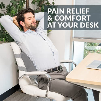 Lumbar Support Back Pillow Office Chair and Car Seat Cushion