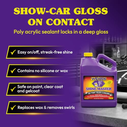 Shine Master Polish & Breathable Sealant (128 Fl Oz)