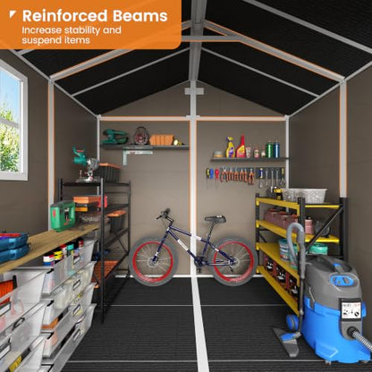 Resin Storage Shed 8 x 6 FT