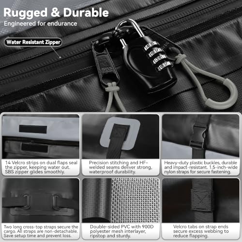 Waterproof Car Roof Luggage Bag
