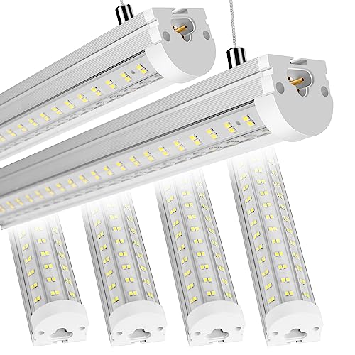 8FT U Shape 125W Integrated Tube Bright LED Light (6 Count)