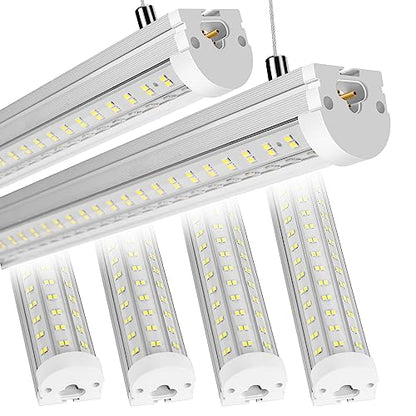 8FT U Shape 125W Integrated Tube Bright LED Light (6 Count)