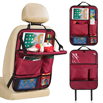 Car Backseat Organizer with Foldable Tablet Holder (18.6952 Ounce)