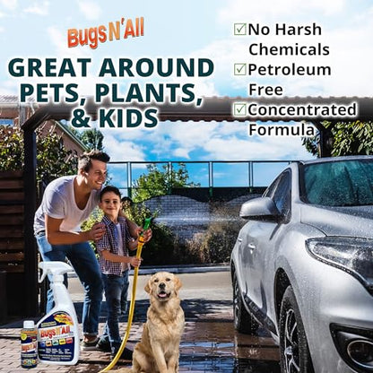 Bugs N’ All Multipurpose Car Cleaner & Degreaser (4 Fl Oz)