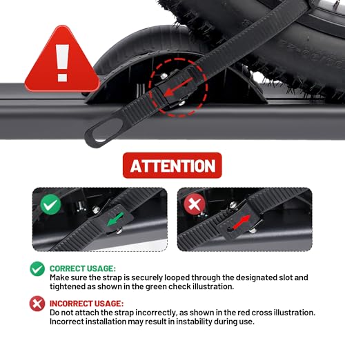 Foldable 3 Ebike Rack with Ramp (3 Count)
