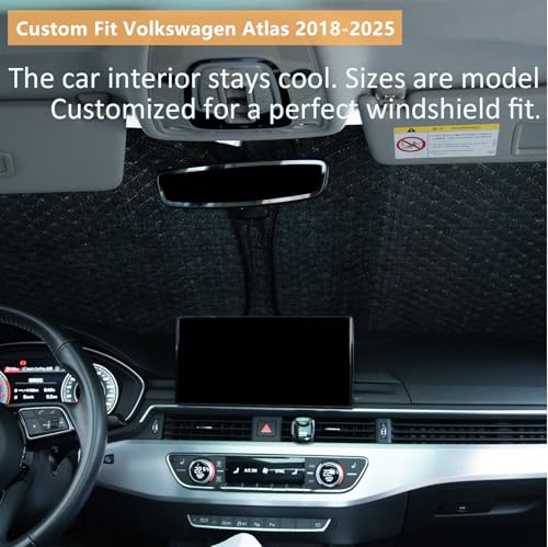 Car Windshield Sun Shade for Volkswagen Atlas 2018
