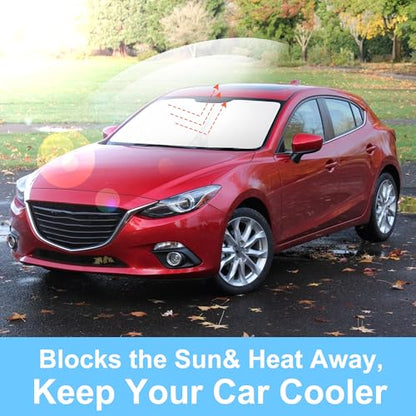 Sun Shade for Mazda 3 Mazda3 2014