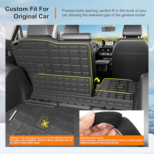 Fuel Backrest Mats Compatible with 2023 2024 2025 2026 Honda CRV