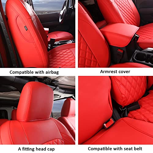 Wrangler JL Seat Covers Custom Fit for Jeep Wrangler (4 Count)