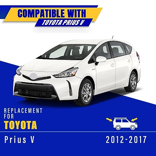 3 Wipers Fits Toyota Prius V 2012