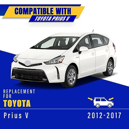 3 Wipers Fits Toyota Prius V 2012