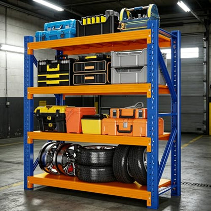 59" W Garage Storage Shelves