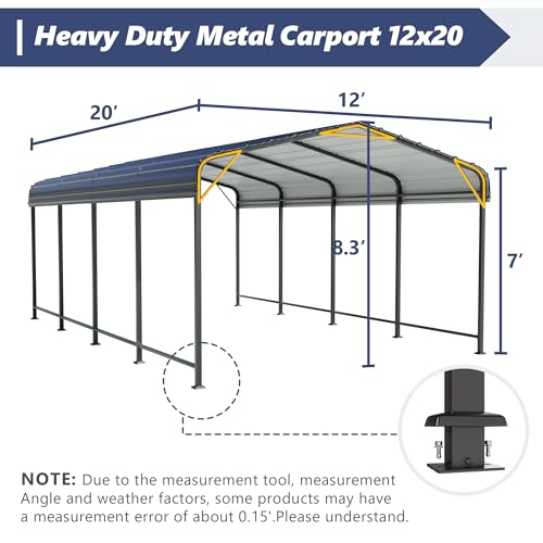 Reinforced Metal Carport