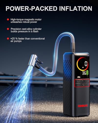 GT160 Tire Inflator Portable Air Compressor