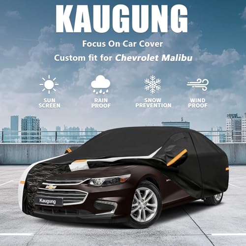 10 Layers Car Cover Custom Fit for Chevrolet Malibu 1978