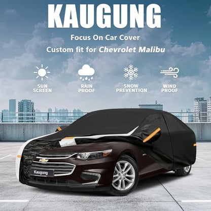 10 Layers Car Cover Custom Fit for Chevrolet Malibu 1978
