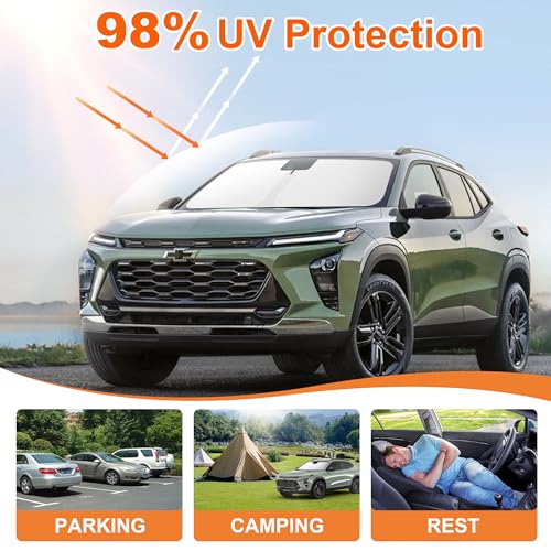 Foldable Front Windshield Sunshade fit for Chevrolet Trax 2013