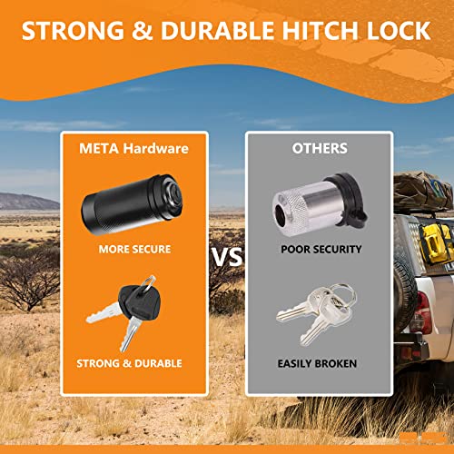 Trailer Hitch Locks (4 Count)