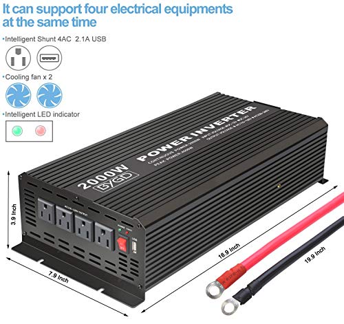 2000W Car Power Inverter