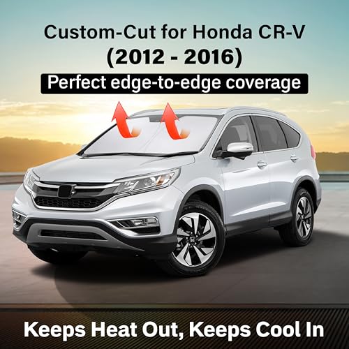 Windshield Sunshade Compatible for Honda CR