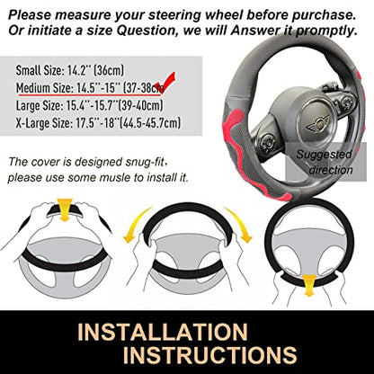 Comfy Grip Steering Wheel Cover Universal 14.5