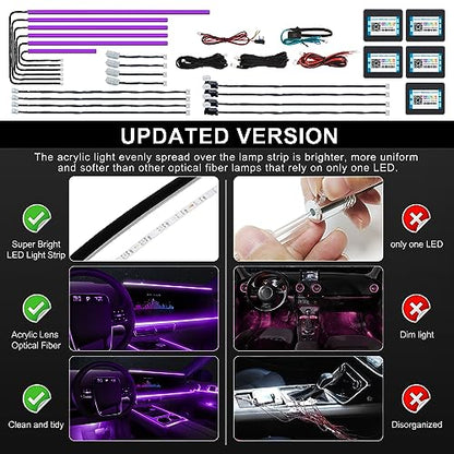 Acrylic Interior LED Strip Light With Wireless APP