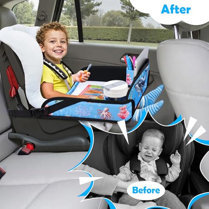 Toddler Car Seat Travel Tray FOR Road Trip Activities