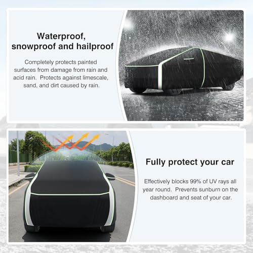 Upgrade 420D Car Cover for Tesla Cybertruck 2024 2025 2026
