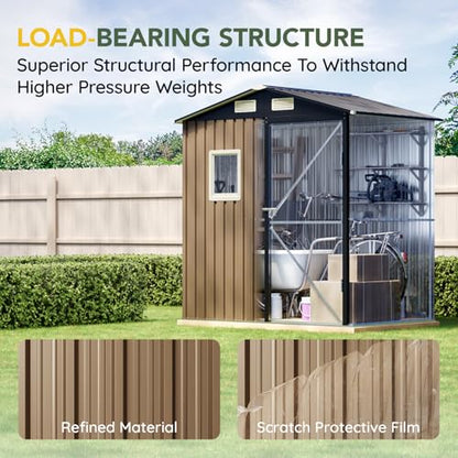 Outdoor Steel Storage Shed