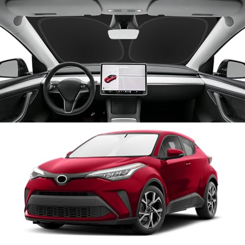 Custom Fit Windshield Sun Shade for Toyota CHR 2018