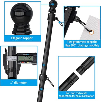 Flag Pole Upgraded Bracket (2 Count)