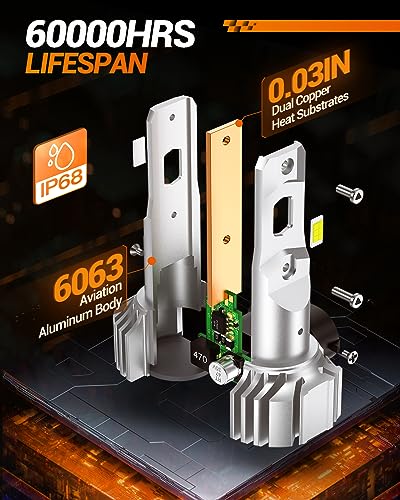 H16 H8 H11 LED Fog Light Bulbs (2 Count)