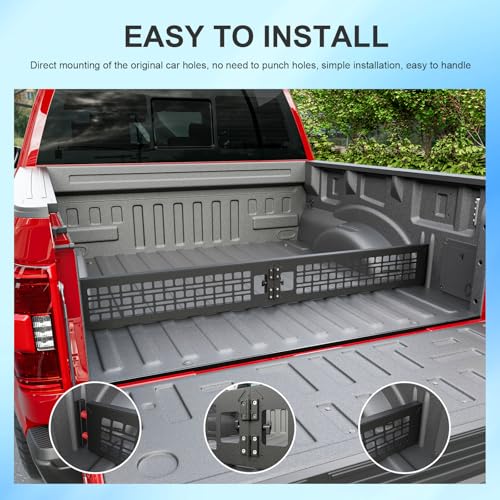 Truck Bed Divider Compatible with 2015