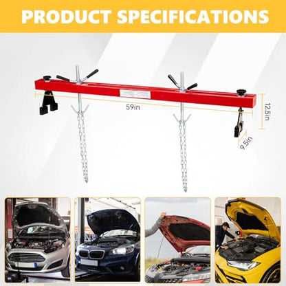 Engine Support Bar 1100 Lbs Capacity Engine Transverse Bar Engine Hoist