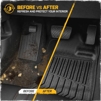 JustFit™ 3D Custom Fit Floor Mats for Honda Ridgeline 2017