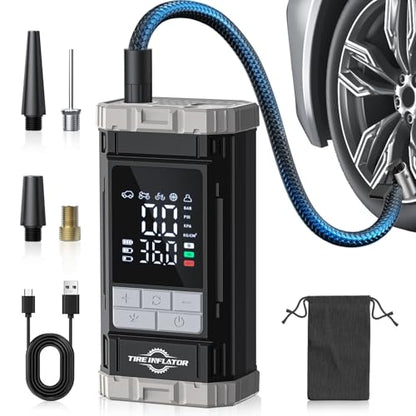 150 PSI Cordless Rechargeable Tire Inflator Portable Air Compressor