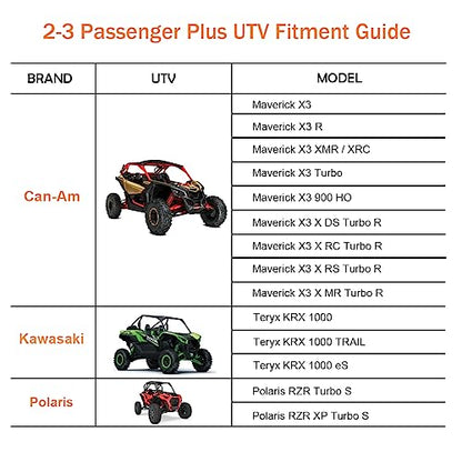 UTV X3 Cover Waterproof Heavy Duty Oxford Cloth All Weather Protection Covers 2
