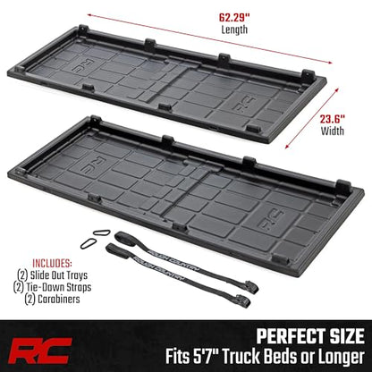 Slide Out Truck Bed Cargo Tray (2 Count)