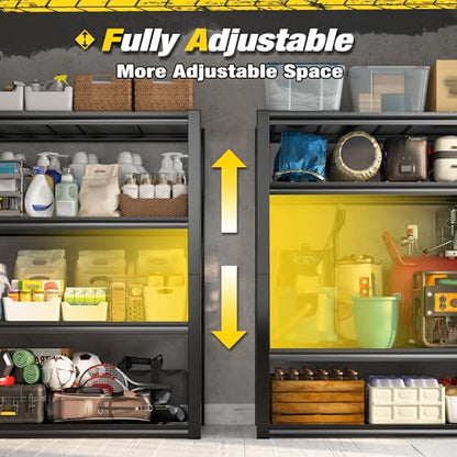 40" W Garage Shelving with Double