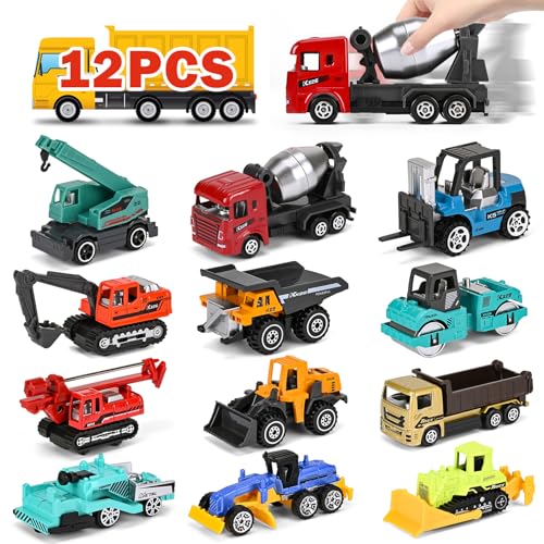 12PCS Metal Mini Cars Toy for Kids