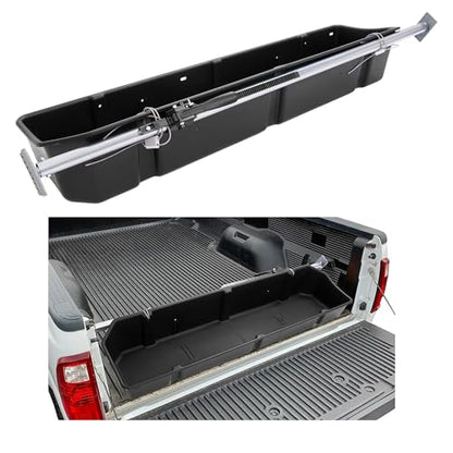 Full Size Truck Bed Storage Box Compatible with Ford Chevrolet GMC Dodge Ram Toyota Nissan Universal 55 Inch