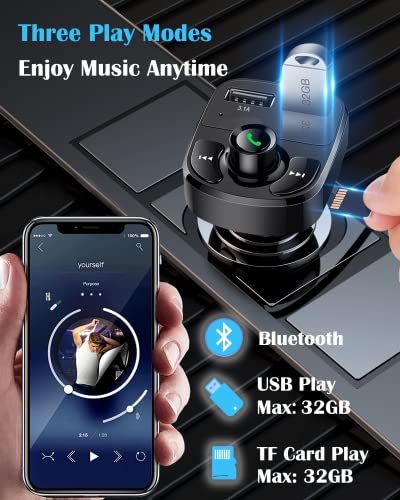 Bluetooth Car Adapter 5.3