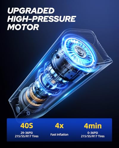 Tire Inflator Portable Air Compressor