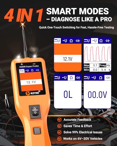 KM06 Automotive Power Circuit Probe Tester 8